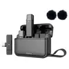 Pack de 2 microphones cravate sans fil Movin Photo Noir