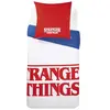 AYMAX Parure housse de couette 140x200 cm + 1 taie d'oreiller STRANGER THINGS