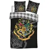 Parure de Lit Enfant Harry Potter Black