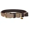 Collier pour chien en nylon tressé Kentucky Beige 2XS 42517-32-XXS