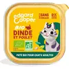 85g Edgard & Cooper Adult Pâté bio sans céréales dinde bio, poulet bio - Pâtée pour chat
