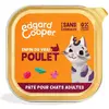 85g Edgard & Cooper Adult Pâté sans céréales poulet - Pâtée pour chat