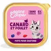 Pâtée pour chatons au canard et au poulet 85g Edgard cooper
