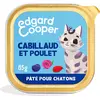 Pâtée pour chatons au cabillaud et au poulet 85g Edgard cooper