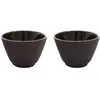 Set de 2 tasses à thé en fonte 120 ml Point Virgule