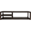 Ethnicraft - Table basse Eda - Marron - Acajou massif