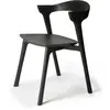 Ethnicraft - Chaise Bok - Noir - Chêne massif - Designer Alain van Hav...