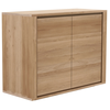 ETHNICRAFT buffet SHADOW avec 2 portes (Naturel - chêne)