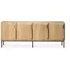 ETHNICRAFT buffet STAIRS avec 4 portes (Naturel - chêne)