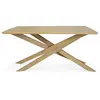 ETHNICRAFT table rectangulaire MIKADO (203 cm - chêne)