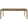 ETHNICRAFT table extensible à rallonge BOK (140/220 x 90 x 76 cm - Tea...