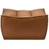 ETHNICRAFT pouf ottomane N701 (Cuir vieilli - cuir)