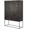 ETHNICRAFT buffet TABWA H 180 cm (Noir - Teak)