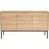 Ethnicraft - Buffet Whitebird - Bois naturel - Chêne massif - Designer...