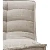 ETHNICRAFT fauteuil N701 (Beige - Tissu)