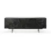 ETHNICRAFT buffet GRAPHIC avec 4 portes (Noir - Teak)