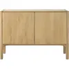 Ethnicraft - Buffet PI - Bois naturel - Chêne massif huilé - Designer ...