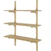 Ethnicraft - Etagère PI - Bois naturel - Chêne massif huilé - Designer...
