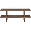 Ethnicraft - Table d'appoint Kabuki - Marron - Teck massif teinté - De...