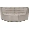 Ethnicraft - Canapé 2 places N701 - Beige - Mousse PU haute densité - ...