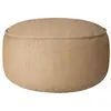 ETHNICRAFT pouf d'éxterieur DONUT Ø 80cm (Marsala - Tissu)