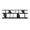 ETHNICRAFT console GEOMETRIC (Teck peint marron - bois massif)