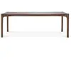 Ethnicraft - Table rectangulaire PI - Bois naturel - Teck massif teint...