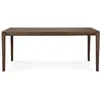 ETHNICRAFT table rectangulaire BOK (180 x 90 x 76 cm - Teak Marron)
