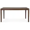 ETHNICRAFT table rectangulaire BOK (160 x 80 x 76 cm - Teak Marron)