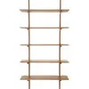 Ethnicraft - Etagère PI - Bois naturel - Acajou massif - Designer Alai...