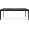 ETHNICRAFT table rectangulaire pour l'extérieur BOK (200 x 100 x 76 cm...