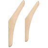 Ethnicraft - Patère PI - Bois naturel - Sycomore massif - Designer Ala...