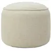 ETHNICRAFT pouf d'éxterieur DONUT Ø 50cm (Naturel - Tissu)
