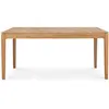 Ethnicraft - Table rectangulaire Bok OUTDOOR - Bois naturel - Teck mas...