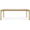 ETHNICRAFT table rectangulaire PI (220 x 95 x 76 cm - chêne naturel)