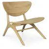 ETHNICRAFT fauteuil EYE (Chêne huilé - bois massif)