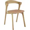 Ethnicraft - Chaise Bok - Bois naturel - Chêne massif - Designer Alain...