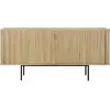 Ethnicraft - Buffet Roller - Bois naturel - Chêne massif huilé - Desig...