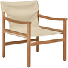 Ethnicraft - Fauteuil SAFARI - Beige - Toile outdoor - Designer Jacque...