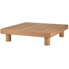 Ethnicraft - Table basse MONOCLE - Bois naturel - Teck massif