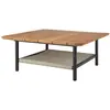 Ethnicraft - Table basse Corbey - Bois naturel - Corde