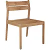 Ethnicraft - Chaise Jack - Bois naturel - Teck massif - Designer Jacqu...