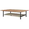 Ethnicraft - Table basse Corbey - Bois naturel - Corde