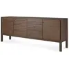 Ethnicraft - Buffet Sono - Marron - Laiton moulé