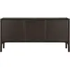 Ethnicraft - Buffet PI - Marron - Teck massif teinté - Designer Alain ...