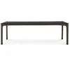 ETHNICRAFT table rectangulaire PI (240 x 100 x 76 cm - Teak verniciato...