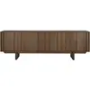 Ethnicraft - Buffet Pillar - Marron - Teck massif teinté - Designer Al...