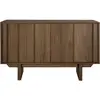 Ethnicraft - Buffet Pillar - Marron - Teck massif teinté - Designer Al...