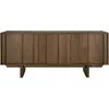 Ethnicraft - Buffet Pillar - Marron - Teck massif teinté - Designer Al...