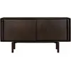 Ethnicraft - Buffet Flow - Marron - Acajou massif - Designer Alain van...